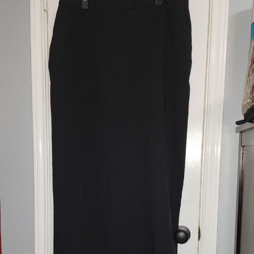 NWT ASOS  Black Maxi Skirt SZ 14